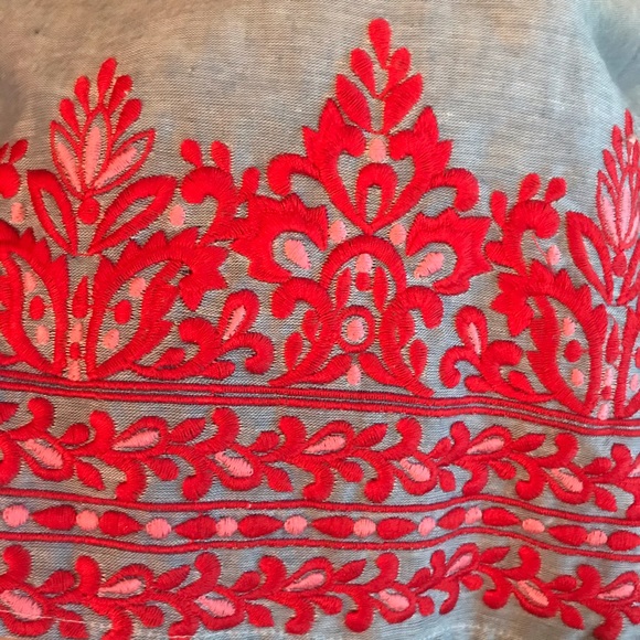 🆕 Reneec Long Sleeve Embroidered Dress-Med - Picture 7 of 8